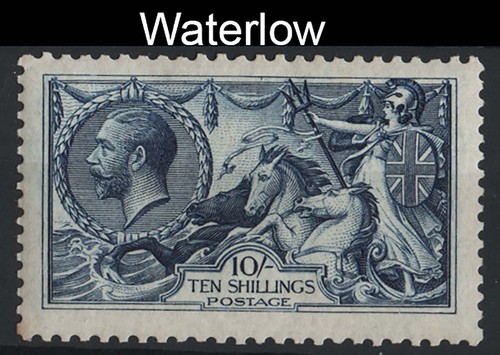 1913 waterlow 10s - waterlow,