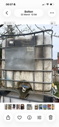 1000ltr complete ibc container - 1000ltr,