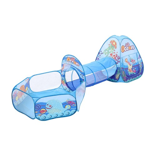 Kids play tent ball - tent, tunnel