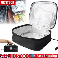 12V Car Portable Electric Heated Heating Lunch Box Mini Microwave Oven Lunch Bag
