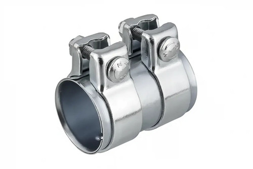 Exhaust pipe connector - , double