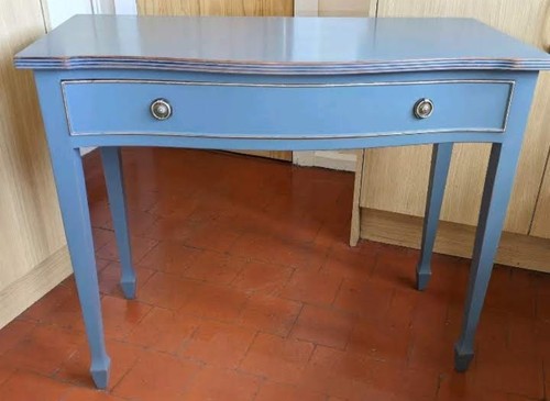 Antique edwardian desk - edwardian, desk/