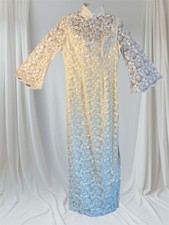 VTG Textured Floral Overlay