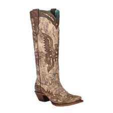 Corral Ladies Eagle Overlay