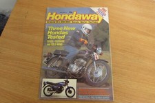 1982 HONDAWAY HONDA RIDER MAGAZINE NEWSLETTER APRIL/MAY CD125 CB250RS GOLD WING