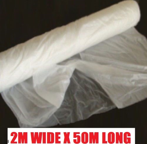 Polythene dust sheet - dust, roll