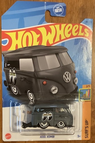 Hot wheels gray kool kombi - wheels,