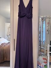 Cadburys Purple Bridesmaid Dress Size UK10, BHS