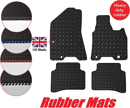 Tailored car mats - tailored, rubber