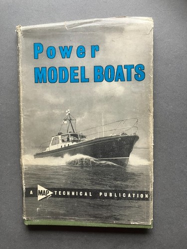 1966 power model boats - model, book