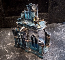 Warhammer 40k Terrain-Small Ruins- Painted Very Durable Ready for the table