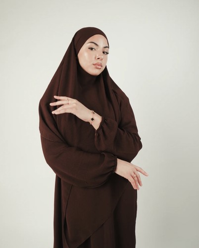 Brown piece prayer - brown,