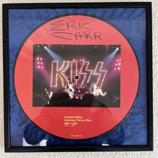 SIGNED BY ERIC CARR Kiss