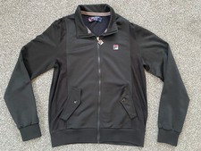 Fila white line Mens track Jacket Size Small vintage