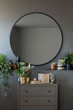 Extra Large Black Round Wall