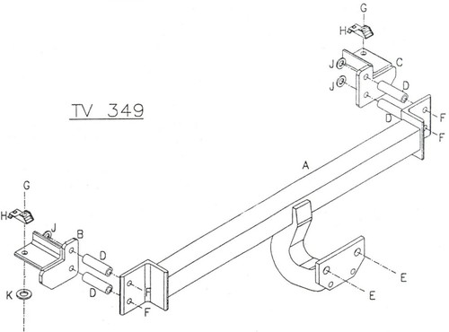 Towtrust fixed flange - towtrust,