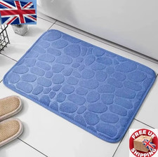 Luxurious Non-Slip Pebble Bath Mat for Bathroom & Living Room