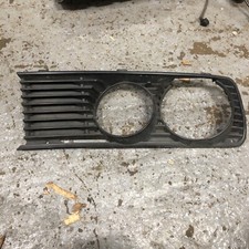 Original BMW 5 Series E28 Headlight Grille Left 51131874645 With Washer Jet