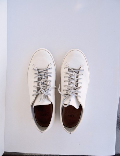 Leather sneaker feit - sneaker,