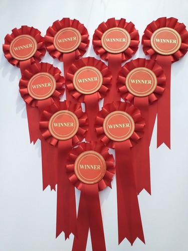 Tier winner rosettes - , 1