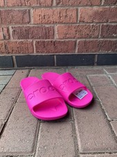 Brand New With Tags Pink Crocs Slides Ladies Size 8 UK