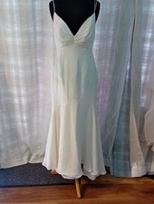 Wedding Dress size 10 ivory chiffon Mori Lee, check measurements A