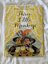 Quentin Blake - Three Little Monkeys - Signed 1st Edition Children’s Book