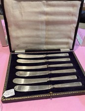 CASED SET OF 6x ANTIQUE GEORGE