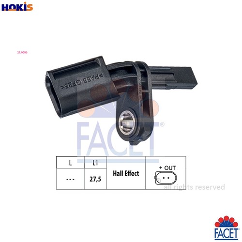 Sensor wheel speed 0006 - sensor, for