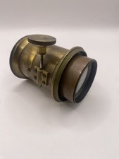Antique brass camera - brass,