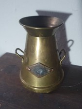 Antique Brass Match Holder