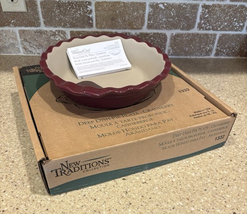 Pampered chef deep - deep, dish