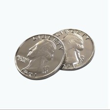 Two Sided Trick Coin - Quarter