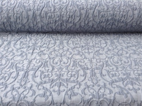 Bliss raised damask fabric - raised,