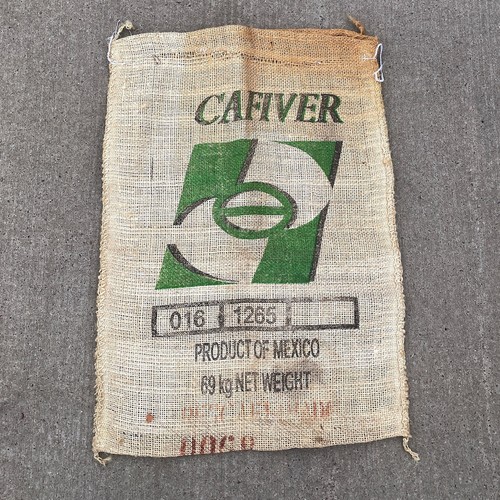 Burlap jute sacks - bags, coffee