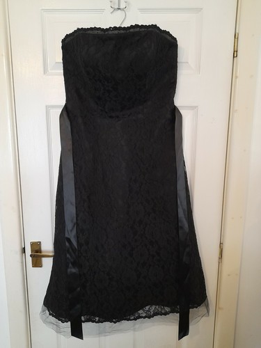 Mori lee black - black, lace