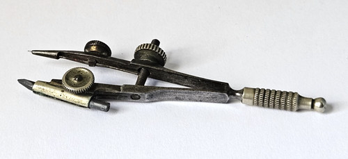 Antique bow compass - antique,