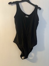 Women’s Size 10 Black Swimsuit Slazenger Swimming Costume