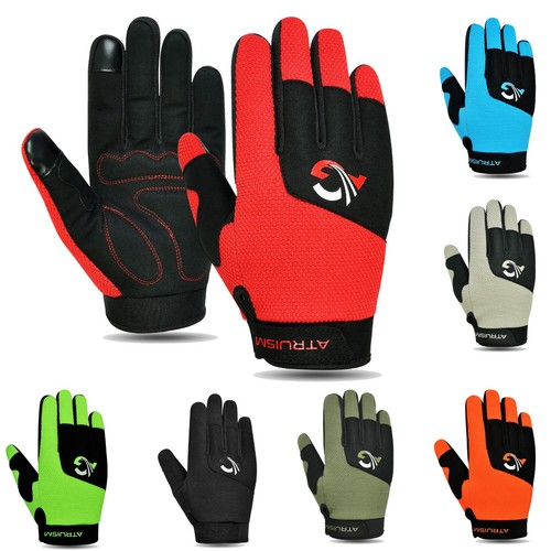 Full finger cycling gloves - full,