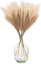 15" Clear Tall Glass Vase -