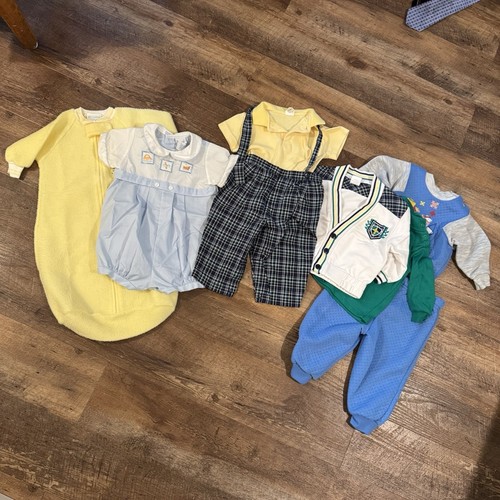 Piece lot vintage baby boy - lot,