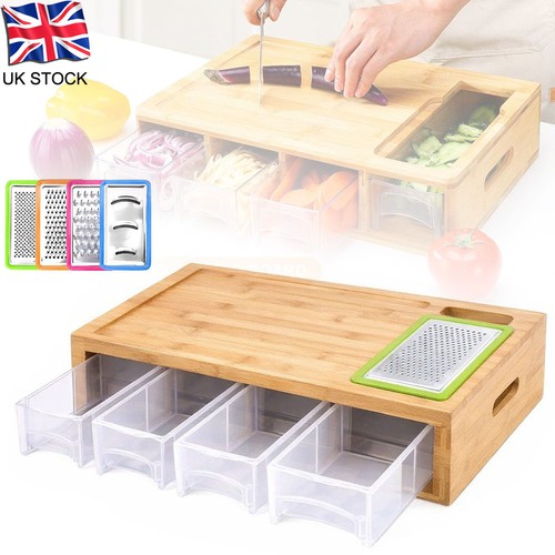 Bamboo wood chopping board - wood, 4