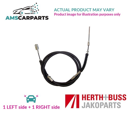 Handbrake cable pair rear - cable,