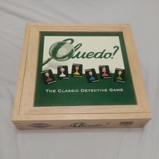 Cluedo Parker Brothers Vintage 2003 Board Game Nostalgia Edition In Wooden Box