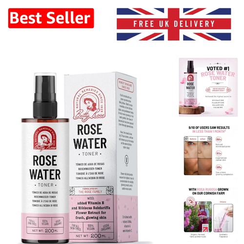 Pure organic rose - rose, water
