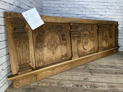 Vintage oak wall - oak,