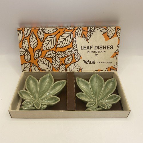 Porcelain leaf dishes wade - porcelain,