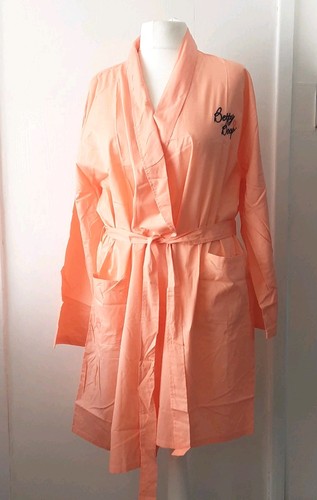 Betty boop dressing gown peach - boop,