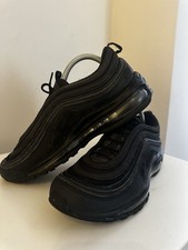 Nike Air Max 97 Men's Trainers - Triple Black Size Uk 7.5
