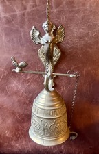 Large Vintage Brass Wall